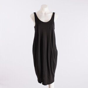 H&M Black Draped Tank Dress US 2 (EUR 32)